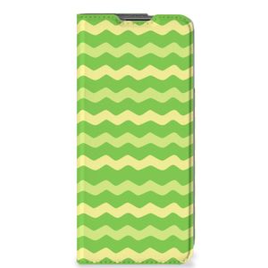 OnePlus Nord CE 2 5G Hoesje met Magneet Waves Green