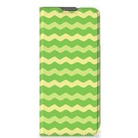 OnePlus Nord CE 2 5G Hoesje met Magneet Waves Green - thumbnail