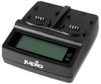 Jupio Duo camera-accu oplader - thumbnail