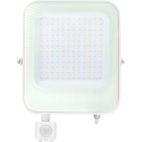 LED Bouwlamp 100W met Bewegingssensor - 4000K Natuurlijk Wit - IP65 Waterdicht