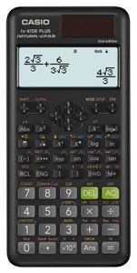 Casio FX-87DEPLUS-2 Technische rekenmachine Zwart Aantal displayposities: 12 werkt op zonne-energie, werkt op batterijen (b x h x d) 77 x 11 x 162 mm