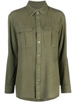 Zadig&Voltaire chemise Teros en coton - Vert - thumbnail