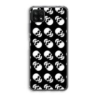 Musketon Skulls: Samsung Galaxy A22 5G Transparant Hoesje