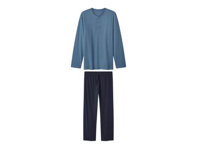 esmara Men Heren pyjama (Blauw/donkerblauw, XXL)