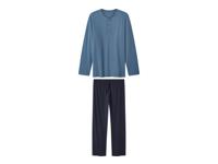esmara Men Heren pyjama (Blauw/donkerblauw, XXL)