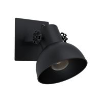 Eglo Zwarte wandspotBarnstaple - 43431
