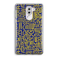 Majorelle Blue Print: Honor 6X Transparant Hoesje