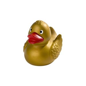 Badeendjes goud 8 cm   -