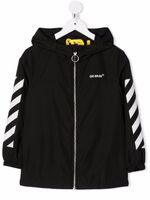 Off-White Kids veste à logo imprimé poitrine - Noir