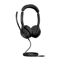 Jabra Evolve2 50 Headset Bedraad Hoofdband Kantoor/callcenter USB Type-C Zwart - thumbnail