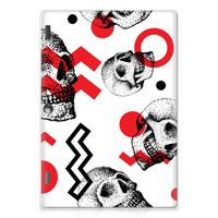 Tablet BackCover Lenovo Tab 10 | Tab 2 A10-30 Skull Red - thumbnail