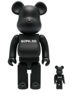 MEDICOM TOY lot Be@rbrick Sophnet 20th Anniversay 100% et 400% - Noir - thumbnail