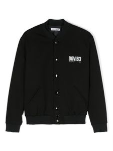 Dolce & Gabbana DGVIB3 veste bomber à imprimé DGVIB3 - Noir