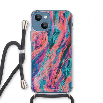 Electric Times: iPhone 13 mini Transparant Hoesje met koord