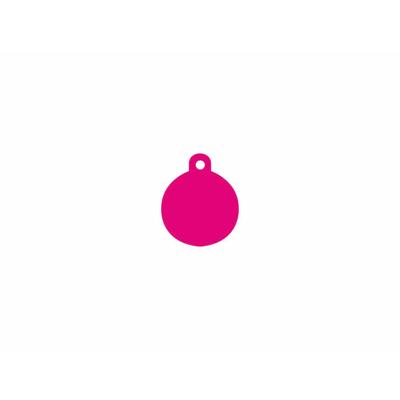 Naamplaatje Imarc Circle Roze