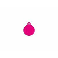 Naamplaatje Imarc Circle Roze