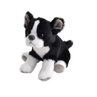 Pluche knuffel Boston Terrier hond van 13 cm   - - thumbnail