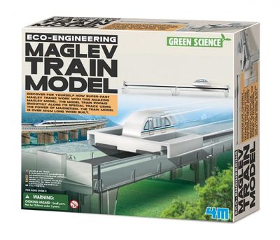 4M Kidzlabs: Maglev treinmodel bouwpakket 4M Kidzlabs: Maglev treinmodel bouwpakket