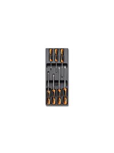 Beta Harde voorgevormde inzetbakken met assortiment gereedschap T198 - 024240198