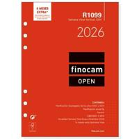 Boekhoudkundige verwerking van openbaarmakingen Finocam OPEN R1099 2026 15,5 x 21,5 cm