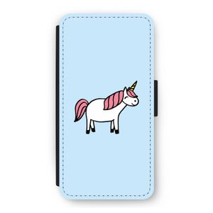 Eenhoorn: iPhone 12 Pro Flip Hoesje