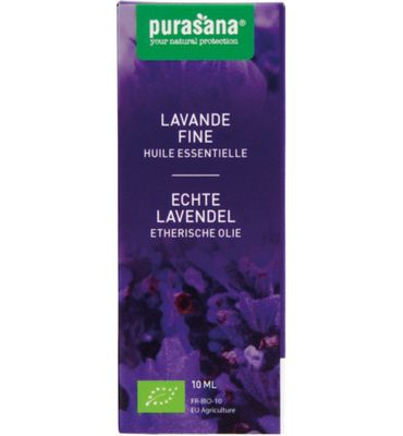 Purasana Purasana Lavendel Echte Olie/huile Lavande Fine Bio (10ml)
