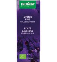 Purasana Purasana Lavendel Echte Olie/huile Lavande Fine Bio (10ml) - thumbnail