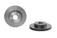 Remschijf COATED DISC LINE BREMBO, Remschijftype: Binnen geventileerd, u.a. für Mercedes-Benz