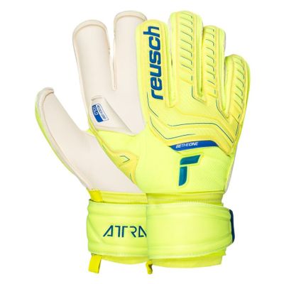 Reusch Keepershandschoenen Goud Evolution Attrakt - Geel/Blauw/Wit