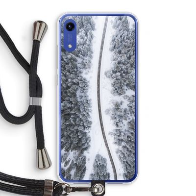Snøfall: Honor Play 8A Transparant Hoesje met koord