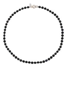 DOWER AND HALL collier à perles - Noir