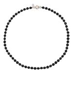 DOWER AND HALL collier à perles - Noir