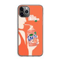 Peach please!: iPhone 11 Pro Max Transparant Hoesje