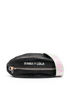 Bimba y Lola sac à bandoulière Pelota en cuir - Noir