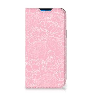 iPhone 14 Pro Smart Cover White Flowers