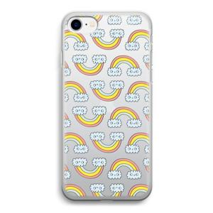 Regenboog: iPhone SE 2020 Transparant Hoesje