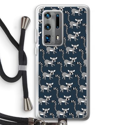 Makis: Huawei P40 Pro Plus Transparant Hoesje met koord