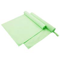 VidaXL Sporthanddoeken 2 pcs groen 180 x 90 cm polyester en polyamide