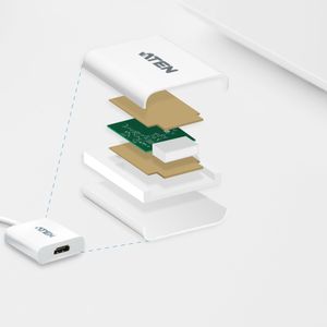 Aten DisplayPort naar HDMI-adapter | 1 stuks - VC985-AT VC985-AT