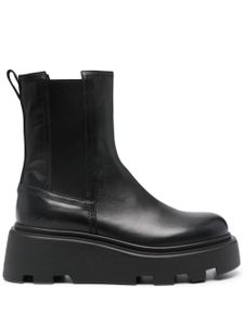 Premiata bottines Peg 55 mm en cuir - Noir