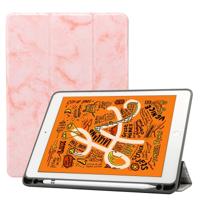 Marmeren textuur patroon horizontale Flip lederen case voor iPad Air 2019 10 5 inch met drie-opvouwbare houder & Pensleuf & slaap/Wake-up functie (ro
