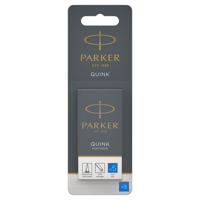 Inktpatroon parker quink uitwasbaar blauw 5 stuks