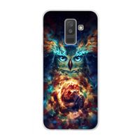Aurowla: Samsung Galaxy A6 Plus (2018) Transparant Hoesje