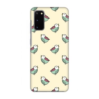 Vogeltjes: Volledig geprint Samsung Galaxy S20 Hoesje