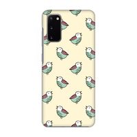 Vogeltjes: Volledig geprint Samsung Galaxy S20 Hoesje