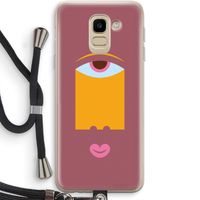 Mono V: Samsung Galaxy J6 (2018) Transparant Hoesje met koord