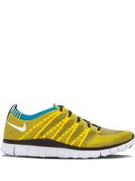 Nike baskets Free Flyknit HTM SP - Jaune - thumbnail