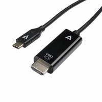 Adapter USB-C naar HDMI V7 V7UCHDMI-1M Zwart 1 m