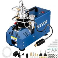 VEVOR Luchtcompressor Elektrische Luchtcompressor 1800W Hogedrukluchtpomp Handmatige Stop 4500 Psi Luchtcompressor met Waterkoeling Warmteafvoer en