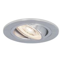 Chandler LED inbouwspot - 6W 570lm - GU10 LED Module - 4000K neutraal wit - Dimbaar - Rond - Kantelbaar - Voor binnen - RVS